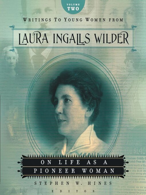 Cover image for Writings to Young Women from Laura Ingalls Wilder, Volume Two